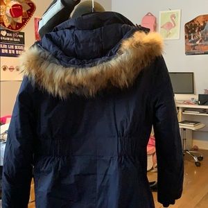 Tory Hooded puffer coat